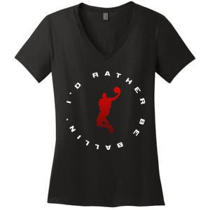 Basketball Apparel Basketball Women's V-Neck T-Shirt