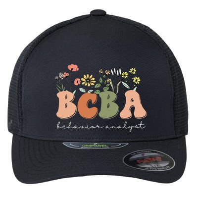 Behavior Analyst BCBA Behavior Therapist ABA Therapist RBT Flexfit Unipanel Trucker Cap