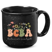 Behavior Analyst BCBA Behavior Therapist ABA Therapist RBT 15oz Campfire Ceramic Mug