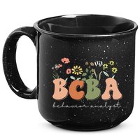 Behavior Analyst BCBA Behavior Therapist ABA Therapist RBT 15oz Campfire Ceramic Mug