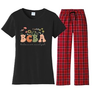 Behavior Analyst BCBA Behavior Therapist ABA Therapist RBT Women's Flannel Pajama Set