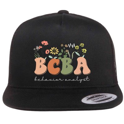 Behavior Analyst BCBA Behavior Therapist ABA Therapist RBT Flatbill Hat