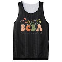 Behavior Analyst BCBA Behavior Therapist ABA Therapist RBT Mesh Reversible Basketball Jersey Tank