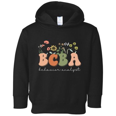 Behavior Analyst BCBA Behavior Therapist ABA Therapist RBT Toddler Hoodie