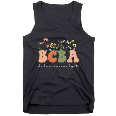 Behavior Analyst BCBA Behavior Therapist ABA Therapist RBT Tank Top