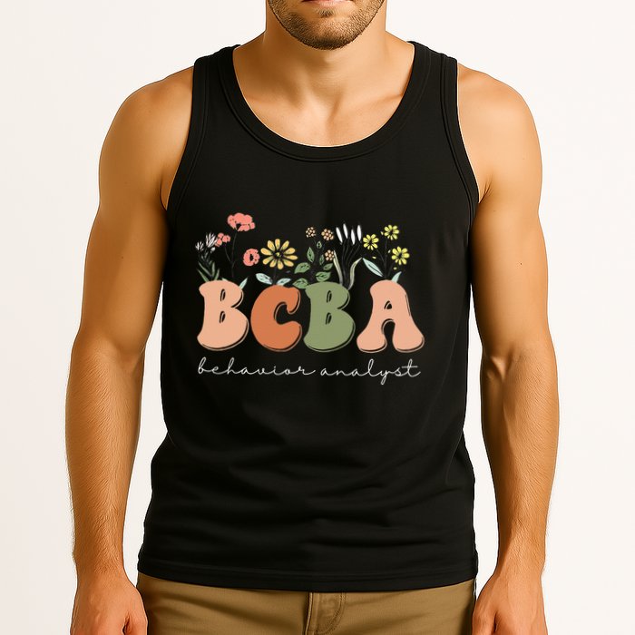 Behavior Analyst BCBA Behavior Therapist ABA Therapist RBT Tank Top