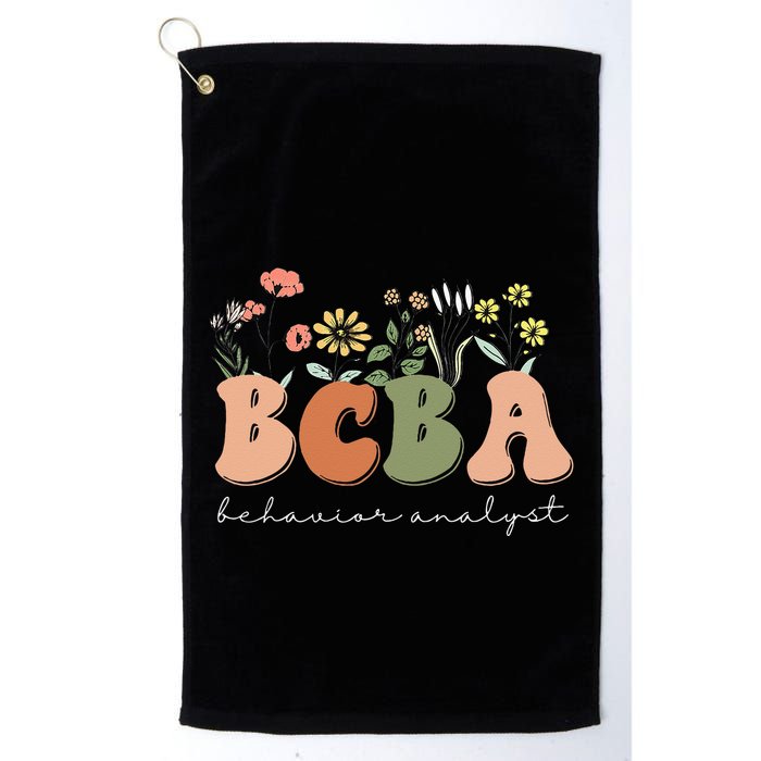 Behavior Analyst BCBA Behavior Therapist ABA Therapist RBT Golf Towel