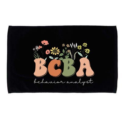 Behavior Analyst BCBA Behavior Therapist ABA Therapist RBT Microfiber Hand Towel