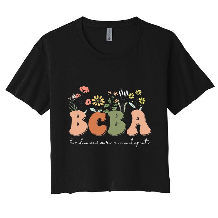 Behavior Analyst BCBA Behavior Therapist ABA Therapist RBT Crop Top