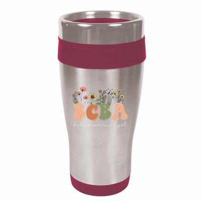Behavior Analyst BCBA Behavior Therapist ABA Therapist RBT 16oz Travel Tumbler