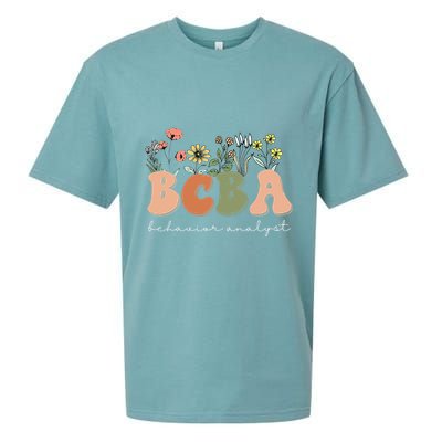 Behavior Analyst BCBA Behavior Therapist ABA Therapist RBT Sueded Cloud Jersey T-Shirt