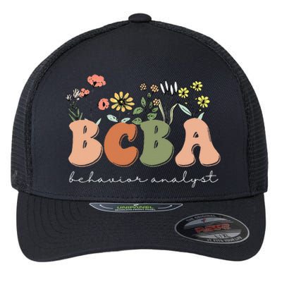 Behavior Analyst BCBA Behavior Therapist ABA Therapist RBT Flexfit Unipanel Trucker Cap