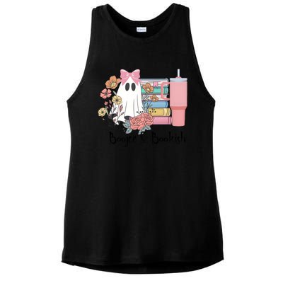 Boojee And Bookish Book Lover Bookworm Ladies PosiCharge Tri-Blend Wicking Tank