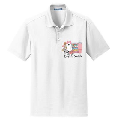 Boojee And Bookish Book Lover Bookworm Dry Zone Grid Polo