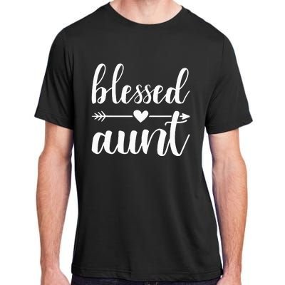 Blessed aunt Adult ChromaSoft Performance T-Shirt