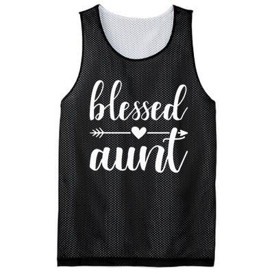 Blessed aunt Mesh Reversible Basketball Jersey Tank