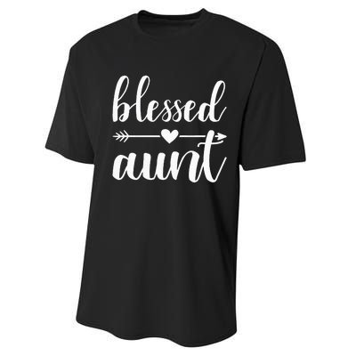 Blessed aunt Performance Sprint T-Shirt