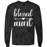 Blessed aunt Tie-Dye Long Sleeve Shirt