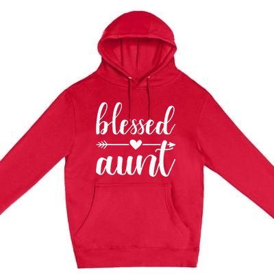 Blessed aunt Premium Pullover Hoodie