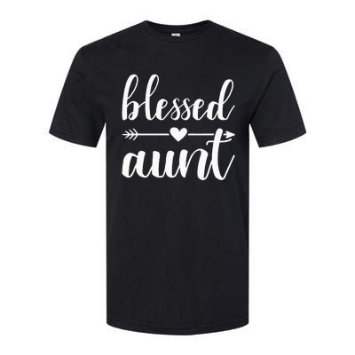 Blessed aunt Softstyle CVC T-Shirt