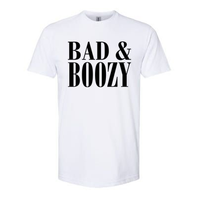 Bad And Boozy Softstyle CVC T-Shirt