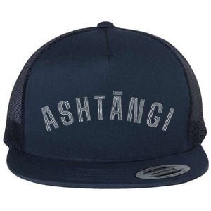 Basic Ashtangi Flat Bill Trucker Hat