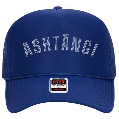 Basic Ashtangi High Crown Mesh Back Trucker Hat