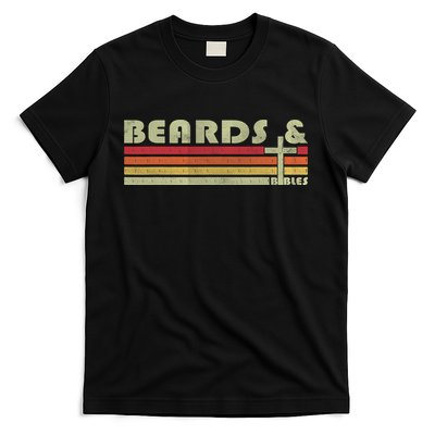 Beards And Bibles Christian Dad  T-Shirt