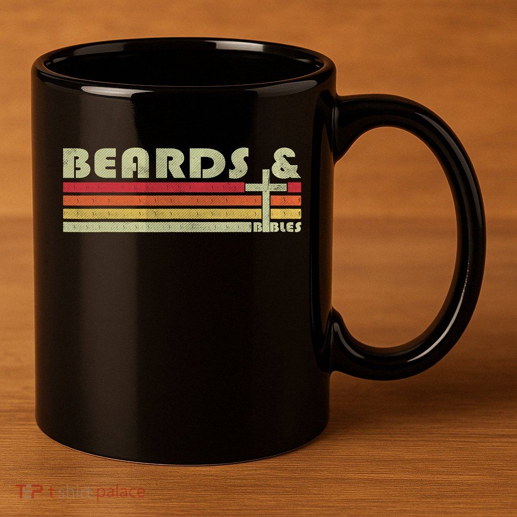 Beards And Bibles Christian Dad  11oz C Handle Ceramic Mug