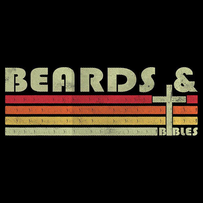 Beards And Bibles Christian Dad  Flat Bill Trucker Hat
