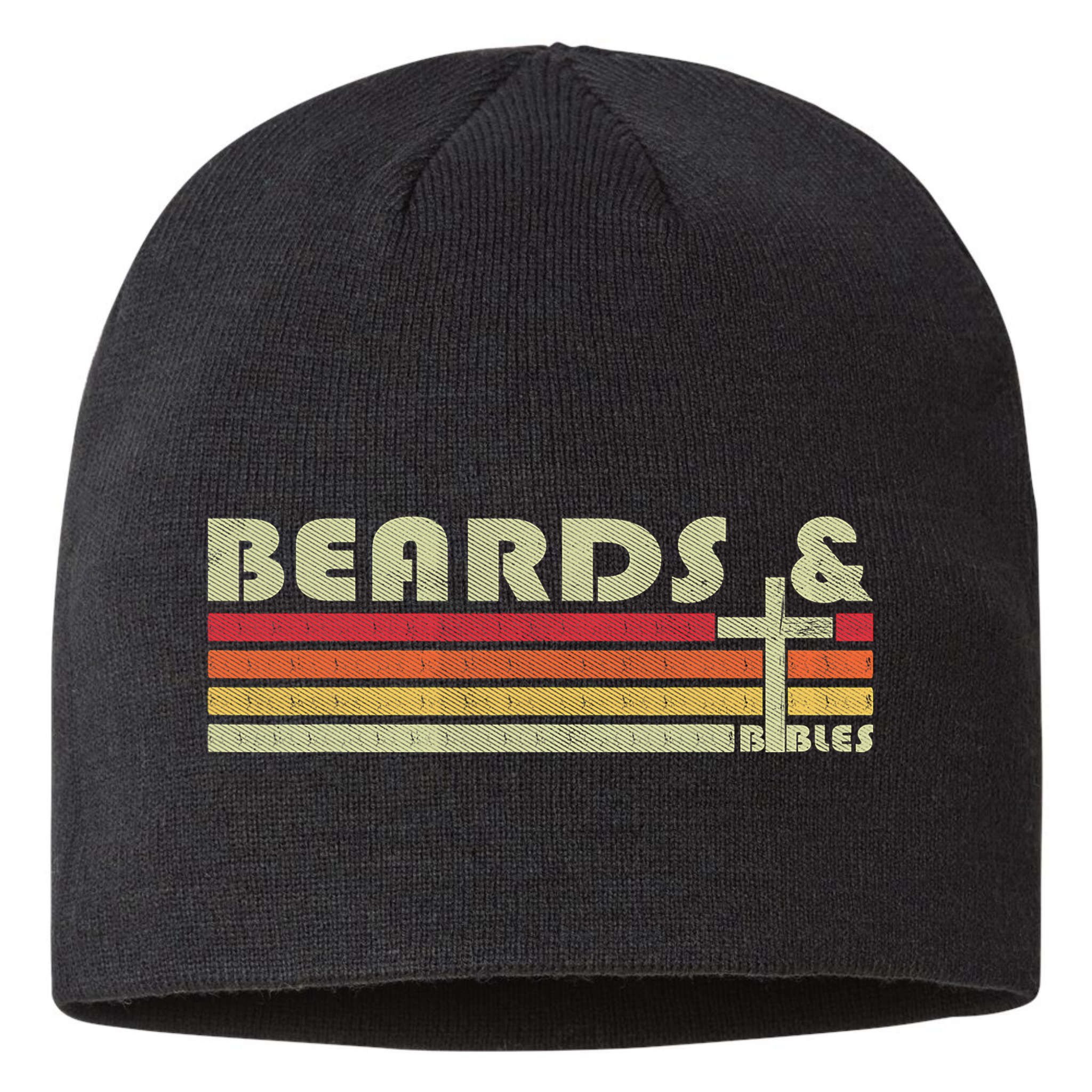 Beards And Bibles Christian Dad  Sustainable Beanie