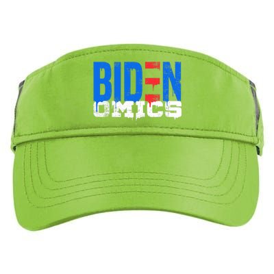 Bidenomics Anti Biden Admin President Joe BidenS Economics Adult Drive Performance Visor