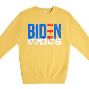 Bidenomics Anti Biden Admin President Joe BidenS Economics Premium Crewneck Sweatshirt