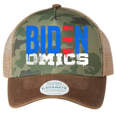 Bidenomics Anti Biden Admin President Joe BidenS Economics Legacy Tie Dye Trucker Hat