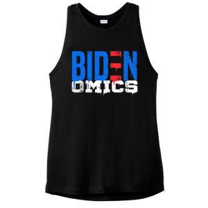 Bidenomics Anti Biden Admin President Joe BidenS Economics Ladies PosiCharge Tri-Blend Wicking Tank