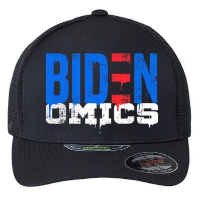 Bidenomics Anti Biden Admin President Joe BidenS Economics Flexfit Unipanel Trucker Cap