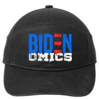 Bidenomics Anti Biden Admin President Joe BidenS Economics 7-Panel Snapback Hat