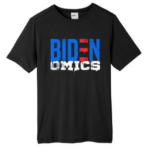 Bidenomics Anti Biden Admin President Joe BidenS Economics Tall Fusion ChromaSoft Performance T-Shirt