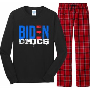 Bidenomics Anti Biden Admin President Joe BidenS Economics Long Sleeve Pajama Set