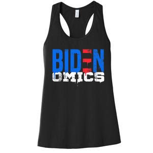 Bidenomics Anti Biden Admin President Joe BidenS Economics Women's Racerback Tank