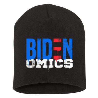 Bidenomics Anti Biden Admin President Joe BidenS Economics Short Acrylic Beanie