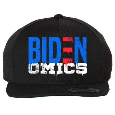 Bidenomics Anti Biden Admin President Joe BidenS Economics Wool Snapback Cap