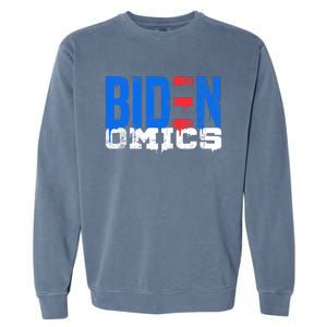 Bidenomics Anti Biden Admin President Joe BidenS Economics Garment-Dyed Sweatshirt