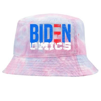 Bidenomics Anti Biden Admin President Joe BidenS Economics Tie-Dyed Bucket Hat