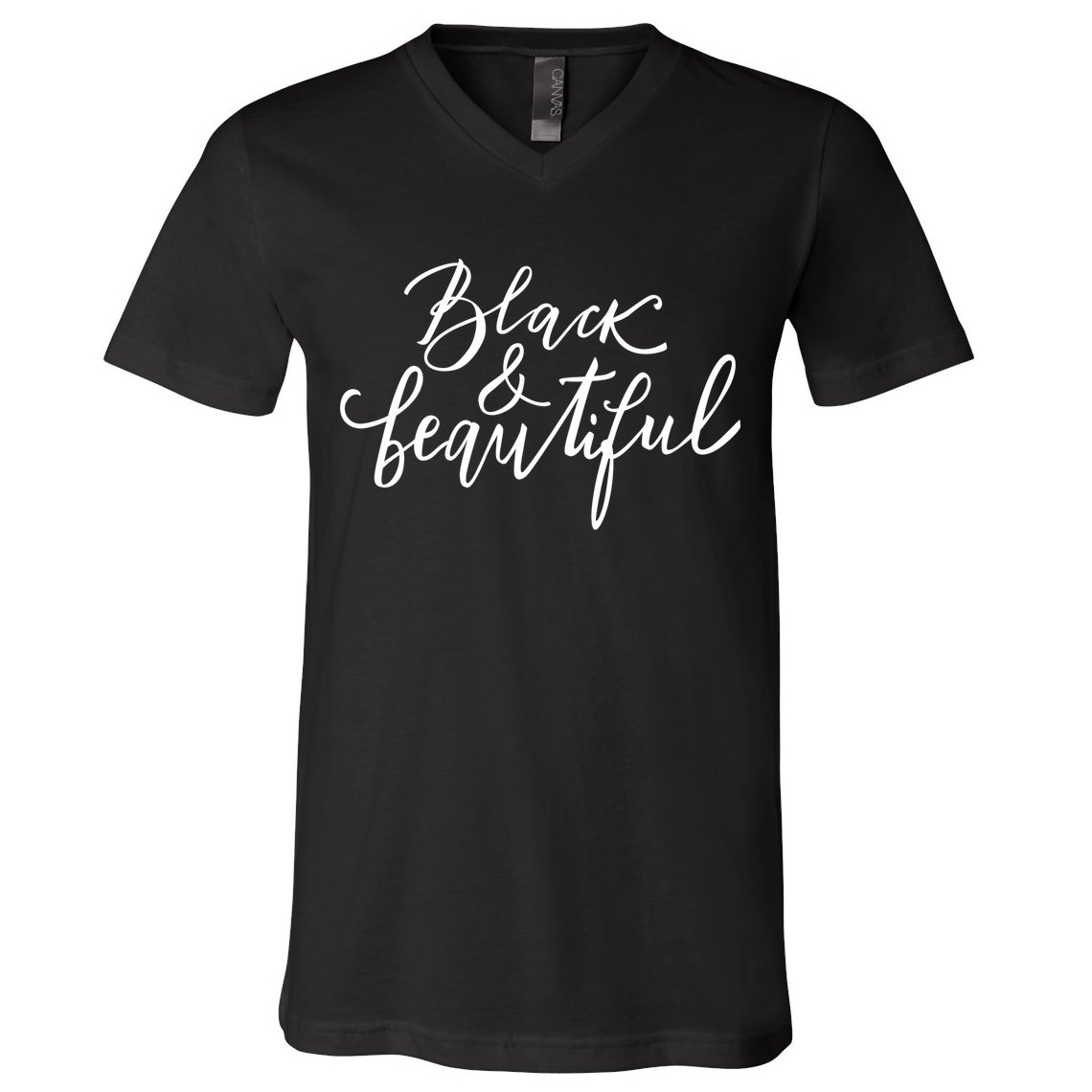 Black And Beautiful Gift V-Neck T-Shirt
