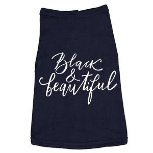 Black And Beautiful Gift Doggie Tank