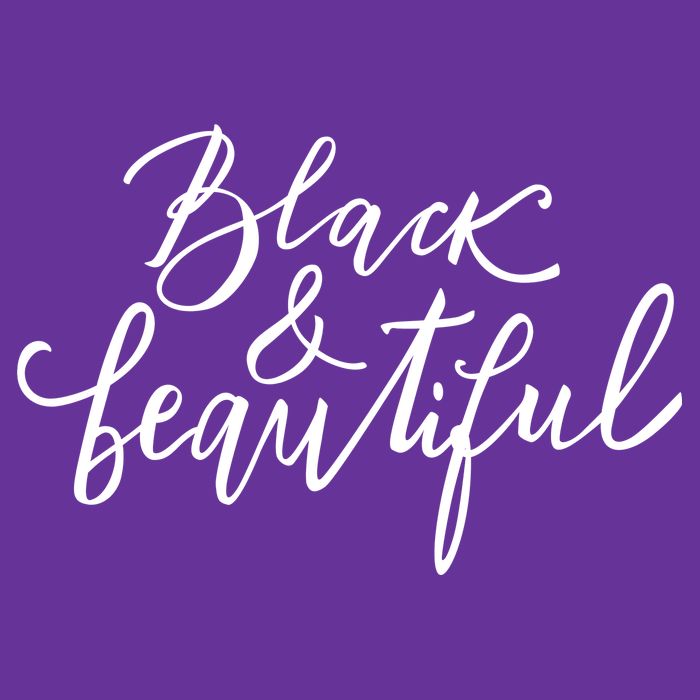 Black And Beautiful Gift Cooling Performance Crew T-Shirt
