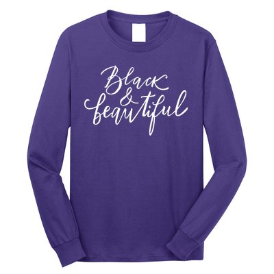 Black And Beautiful Gift Long Sleeve Shirt