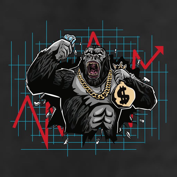 Bitcoin Ape Cool Comfort Performance Bucket Hat