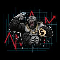 Bitcoin Ape Button